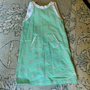 CPC size 14 gingham green dress